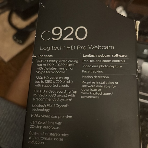 Logitech C920 HD Pro Webcam - Picture 3 of 6